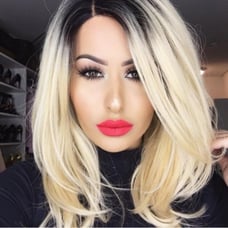 Ombre Blonde Lace Front Wig