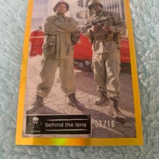 2022 zerocool Jackass Forever gold Holo foil trading card