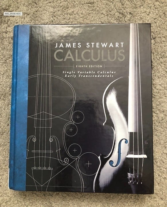 James Stewart Single Variable Calculus Early Transcendentals Eighth 8th Edition