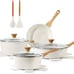 Nonstick Ceramic Cookware Set 13-Piece, Healthy Pots and Pans Set