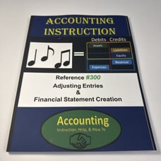 ACCOUNTING INSTRUCTION REFERENCE #300: ADJUSTING ENTRIES & By Steele Bob Cpa