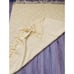 Baby Blanket Yellow Boucle Style Fringe Soft Lap Throw 52 ×62 Decorative Artisa