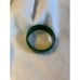 Vintage 1 Wide Green Bakelite Bracelet