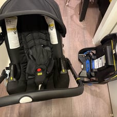 Doona Car Seat & Stroller, Nitro Black - All-in-One Travel System