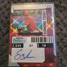2022 sam bachman diamond ticket autograph/15