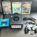 NINTENDO GAMECUBE BLACK CONSOLE PLUS 3 GAMES EXCELLENT CONDITION
