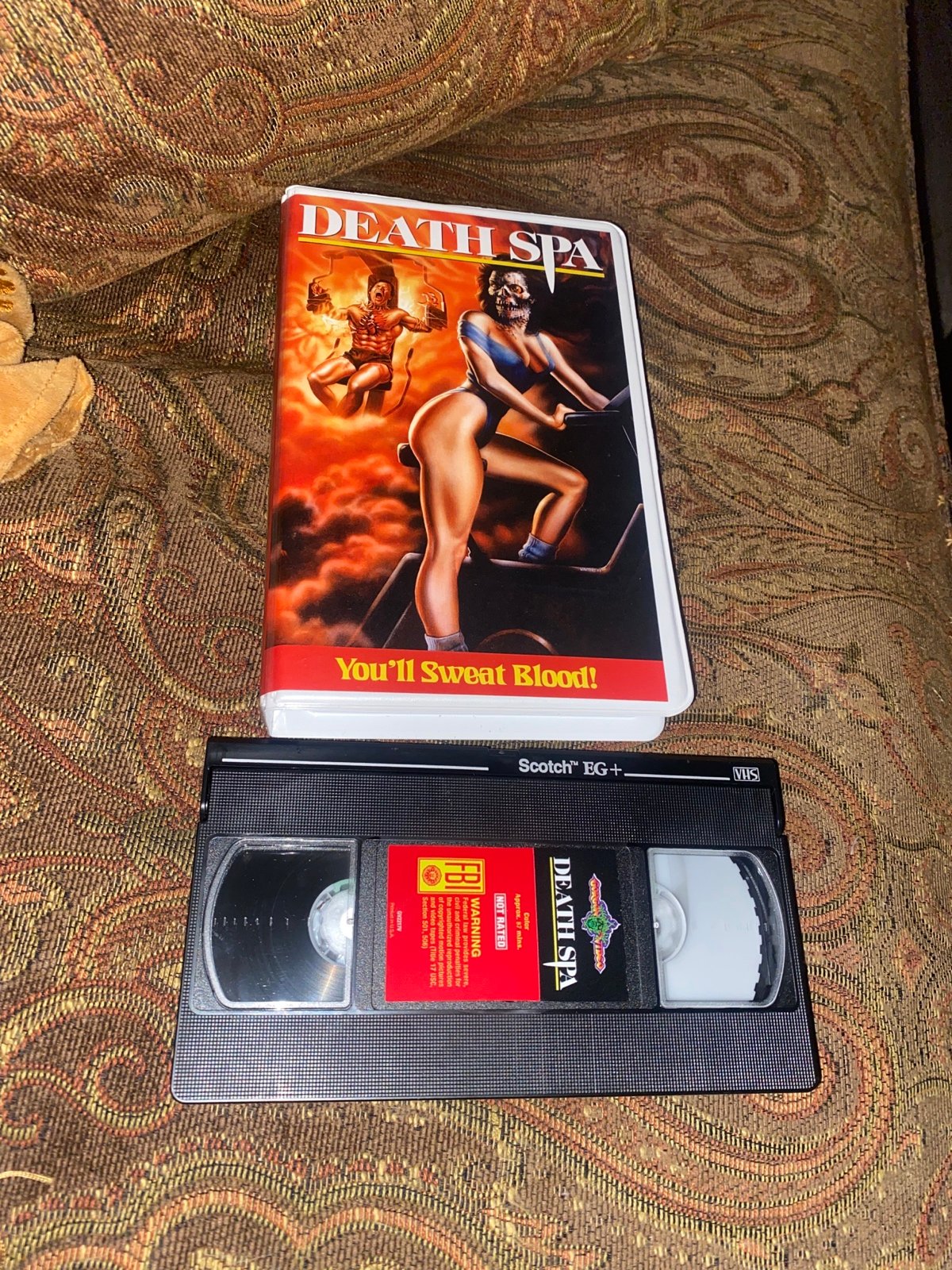 Death Spa VHS rare horror cassette tape NEW clamshell limited edition 80s troma