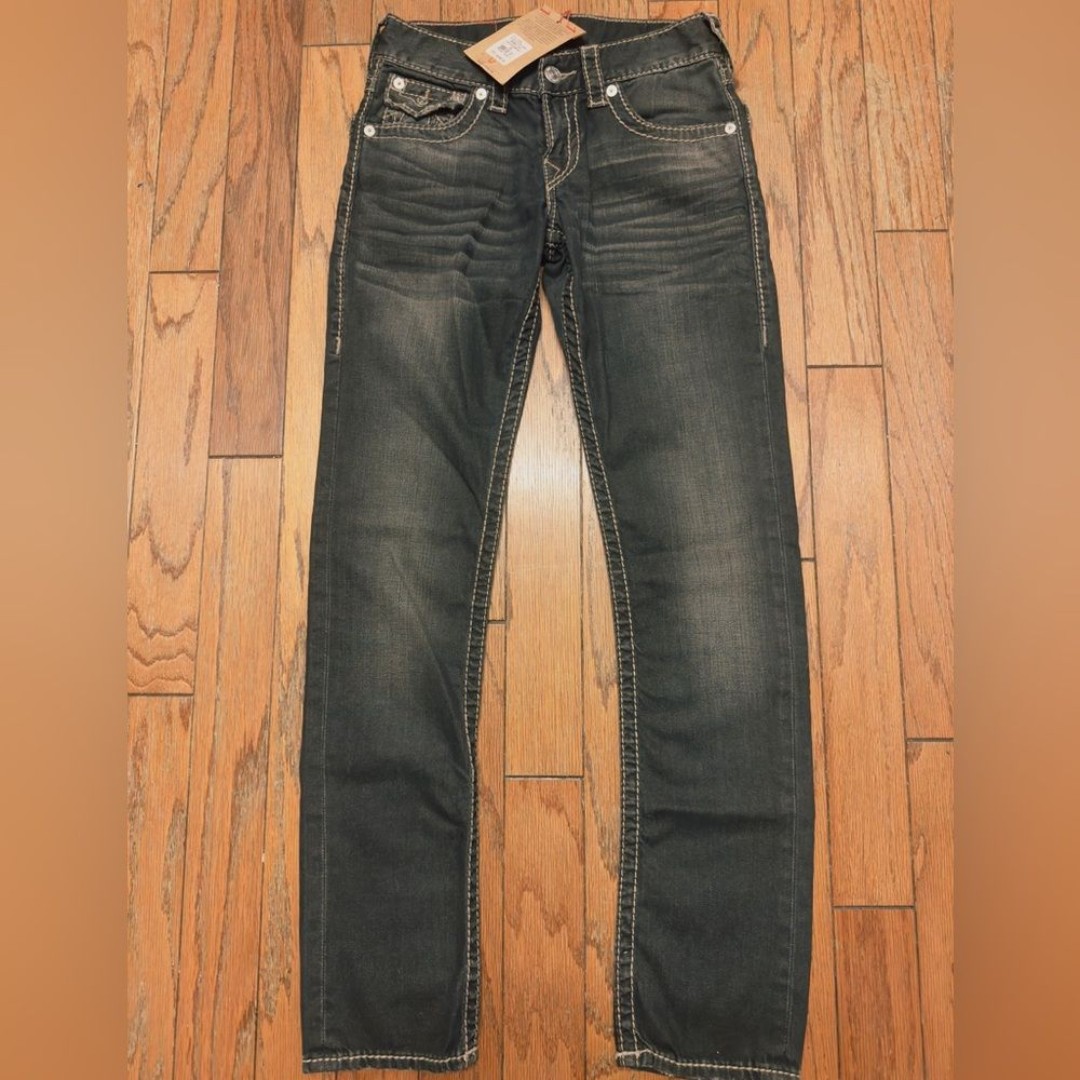 True Religion Skinny Big T Earthworm Jean, BNWT size 28