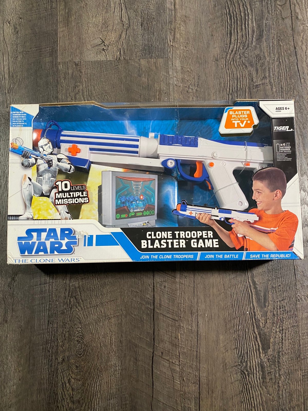 Tiger Star Wars Clone Wars Plug N Play Game
