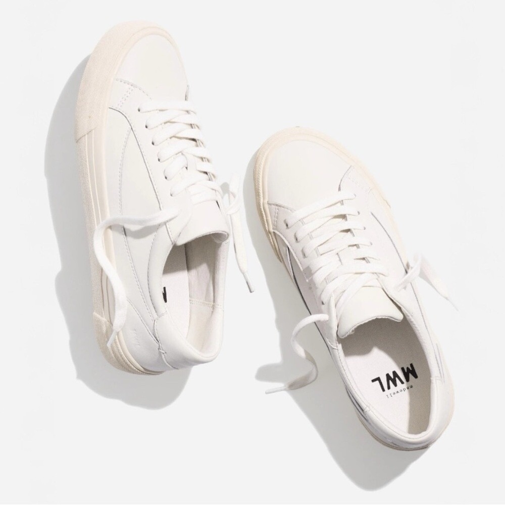 NEW! MADEWELL Sidewalk Low-Top Sneaker, Size 9