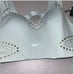 Nike Womens Dri-Fit studded sports bra size SMALL Light Blue Brand New!! RARE