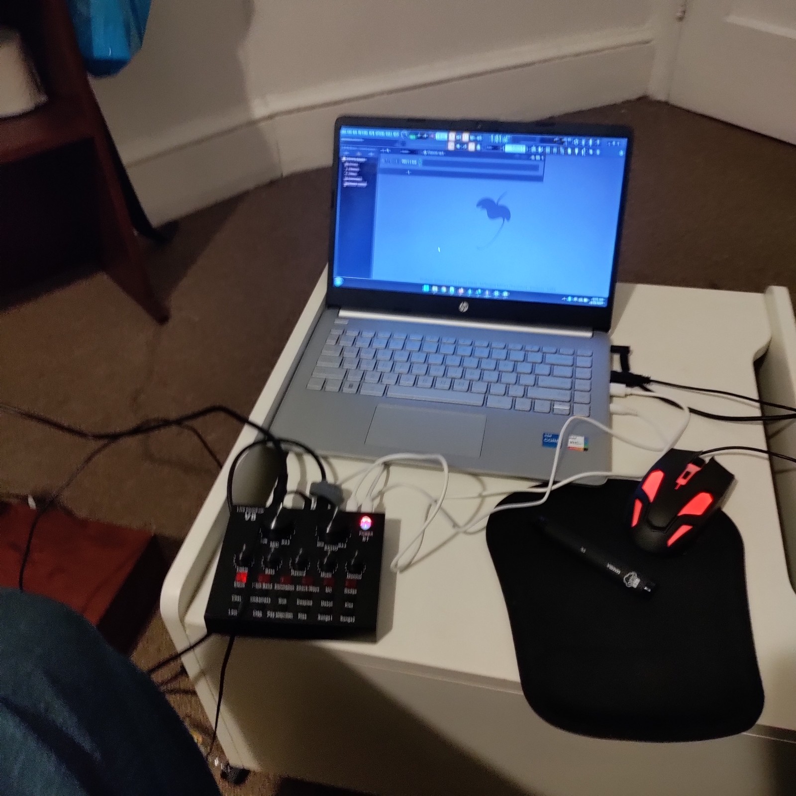 HP Laptop 256gb silver