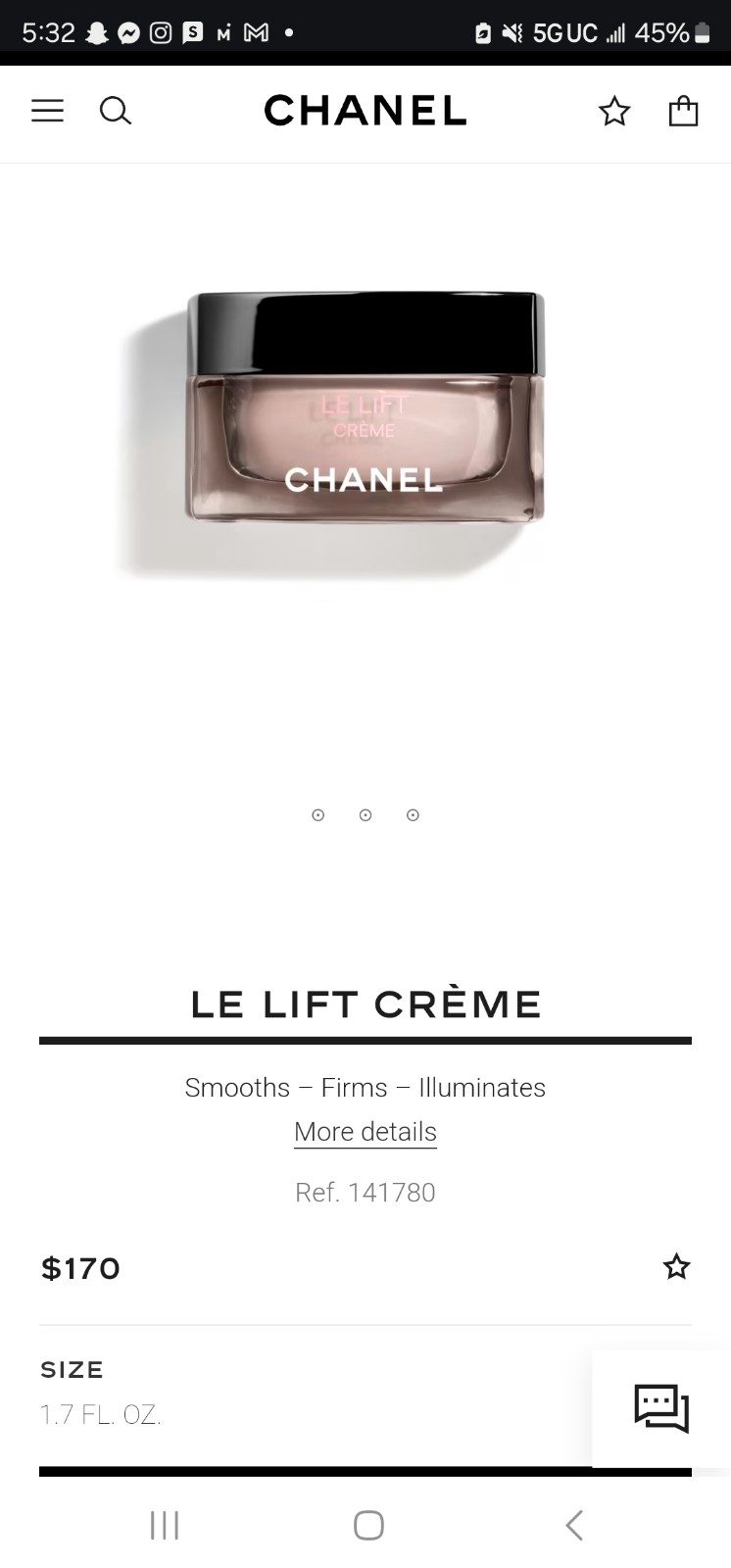 Chanel Le Lift Creme