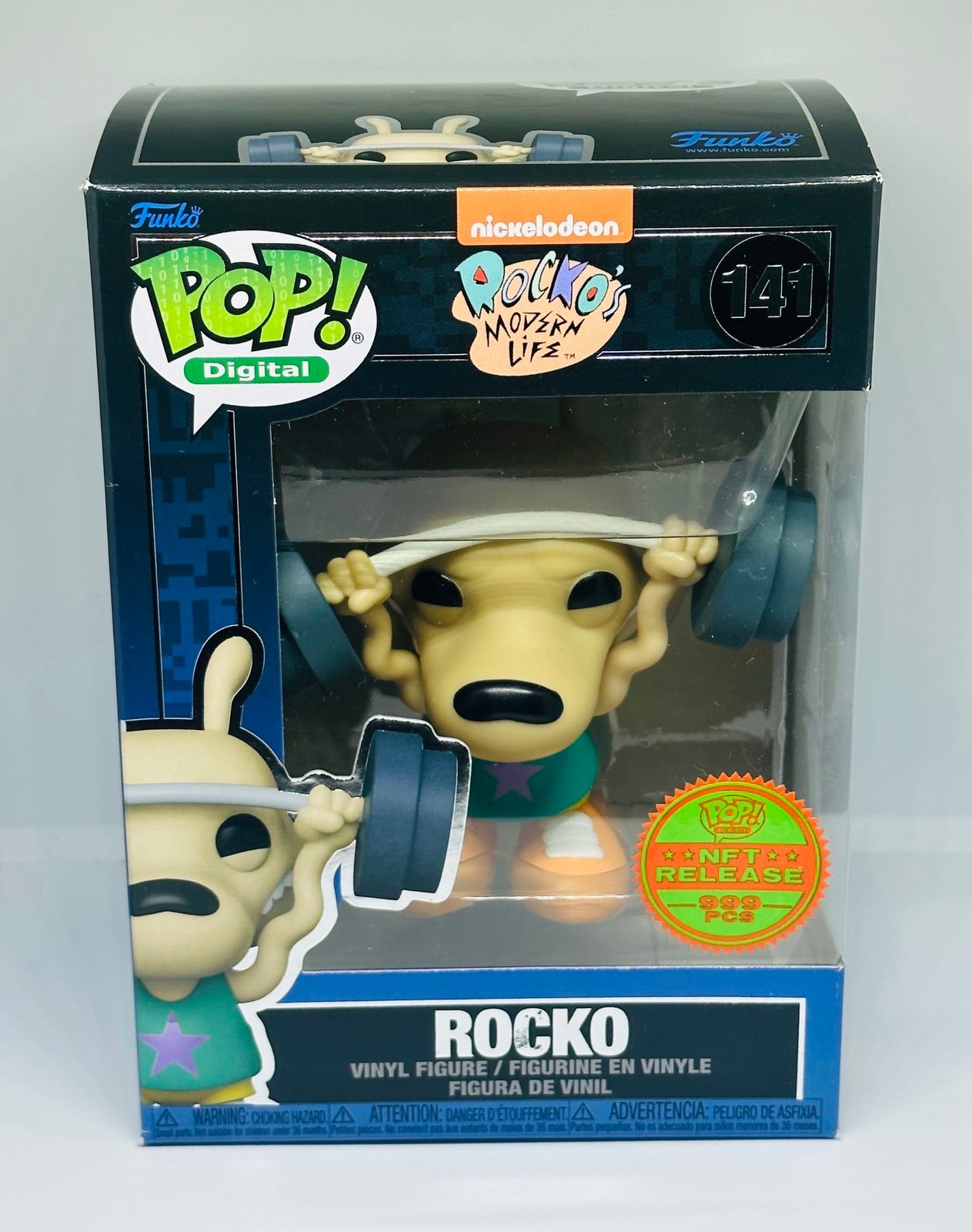 Rocko Nickelodeon NFT Funko Pop
