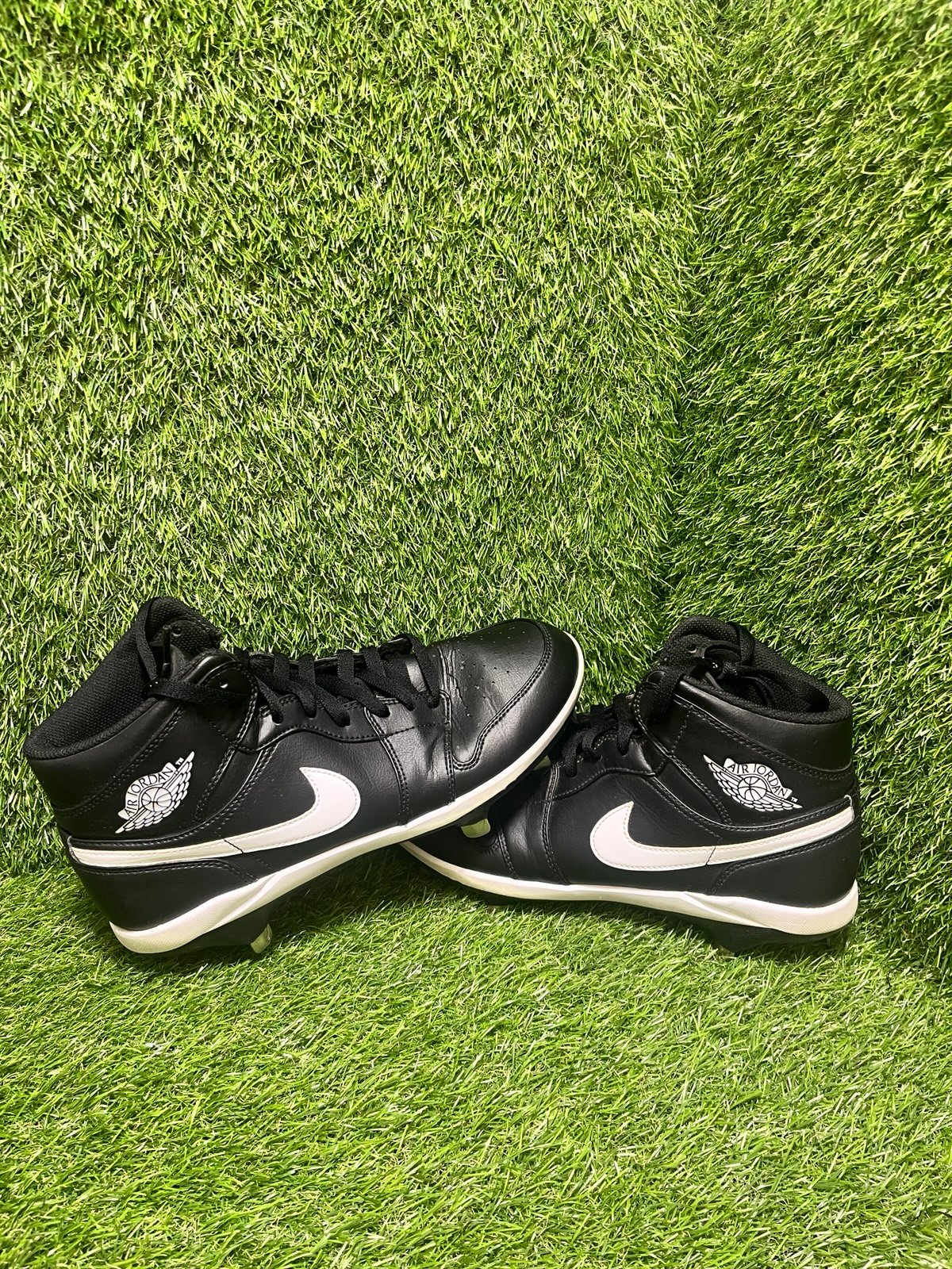 Nike Air Jordan 1 Retro Metal Mens Baseball Cleats Size 10