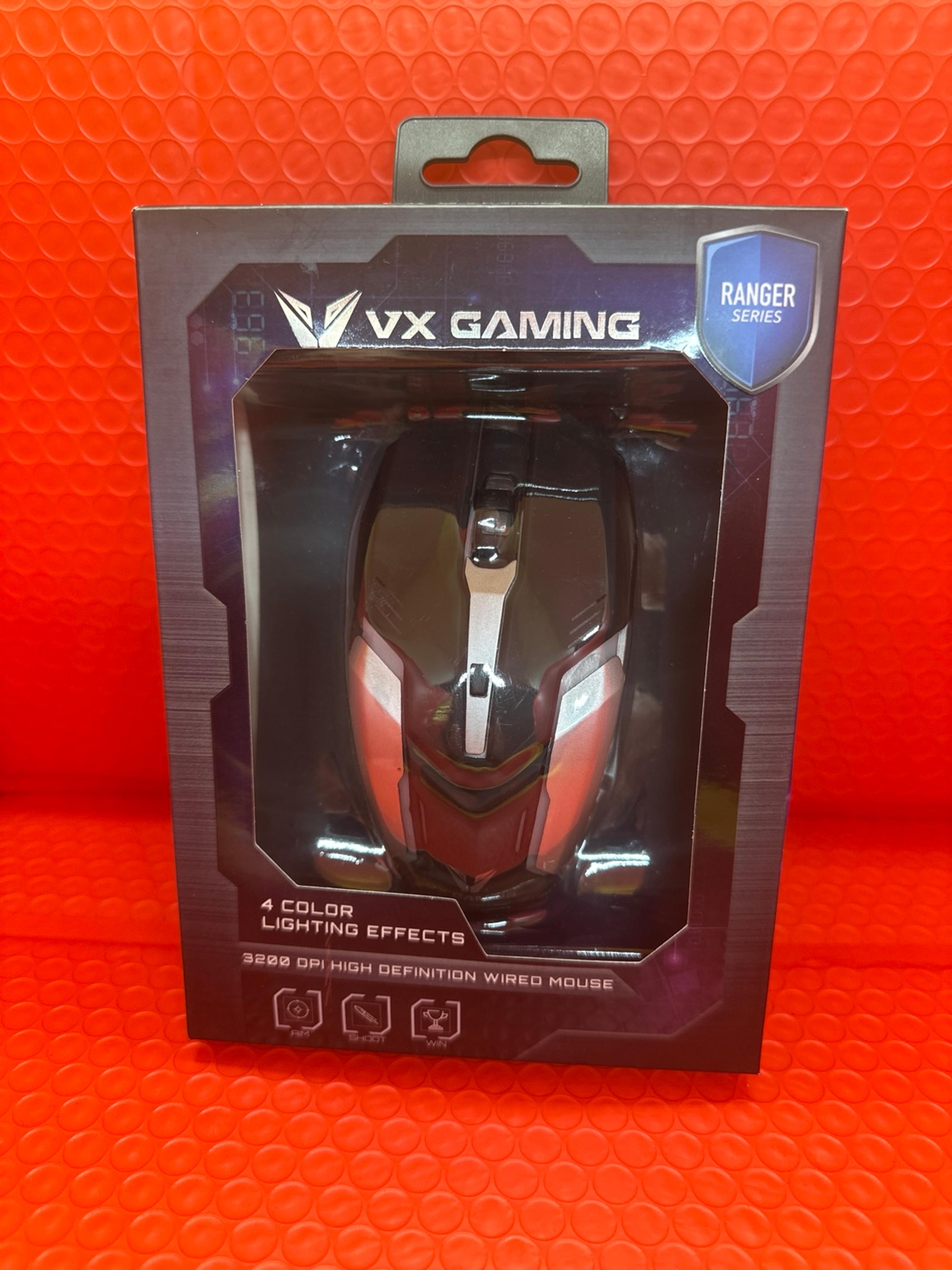 New VX Gaming Wired SUB Mouse New in Box Color lighting Efect