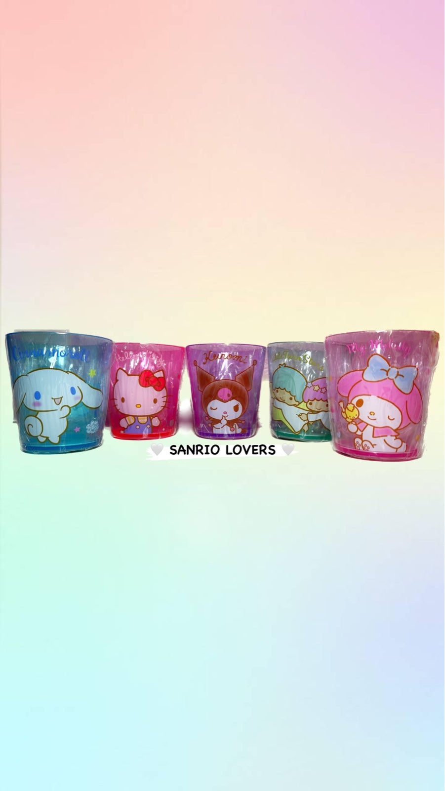 Sanrio Character Mini Cups