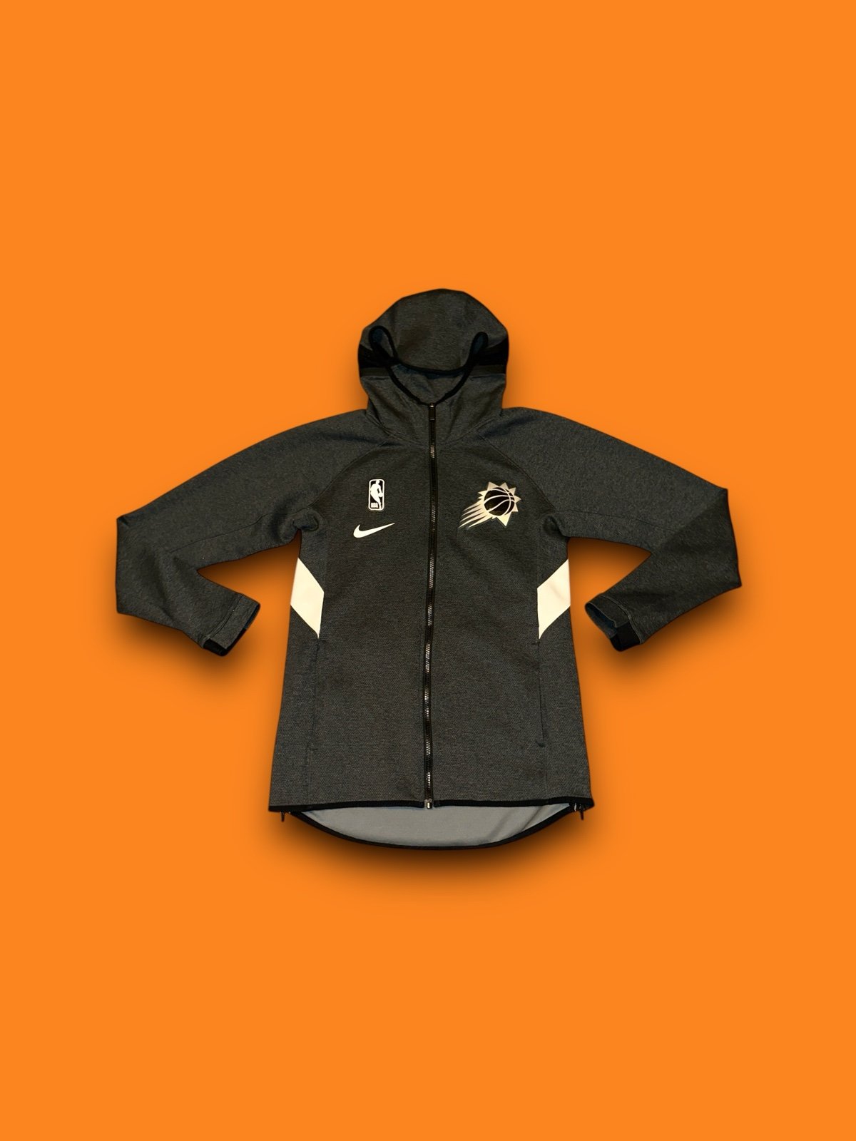 Phoenix Suns NBA Nike dri-fit full zip warm up Hoodie