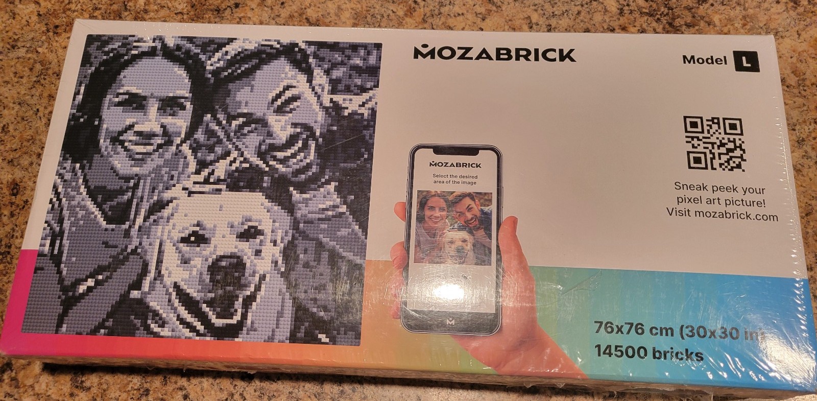 MOZABRICK Photo Construction Set Model L Brand New