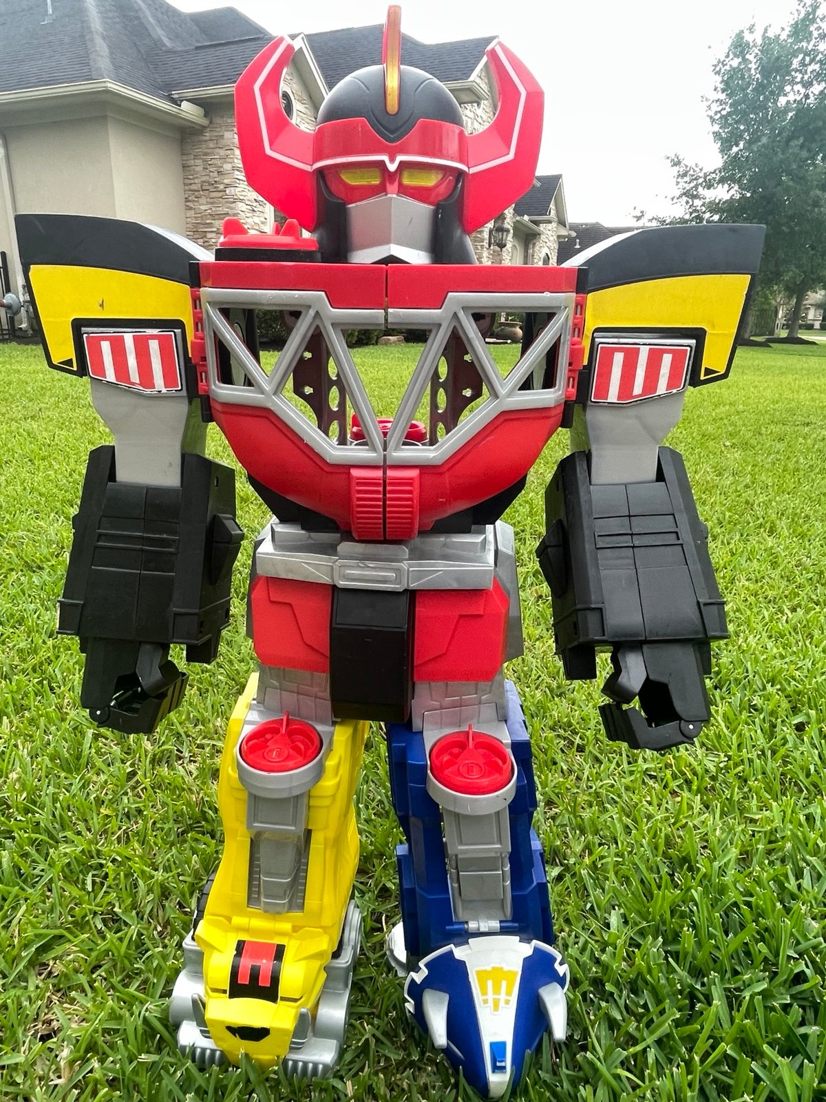 Power Rangers Giant Morphin Megazord 2015 27” FisherPrice - WORKS