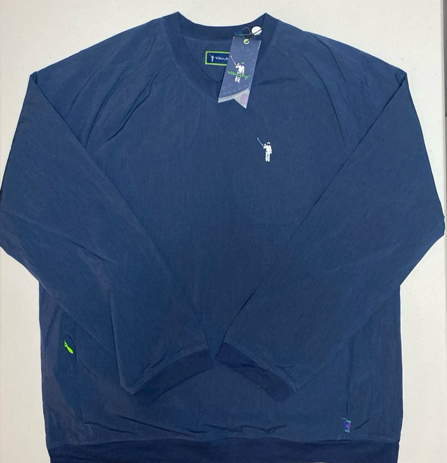 William Murray Backswing Clssic V-Neck Pullover Men’s Sz L - MSRP 120 NWT