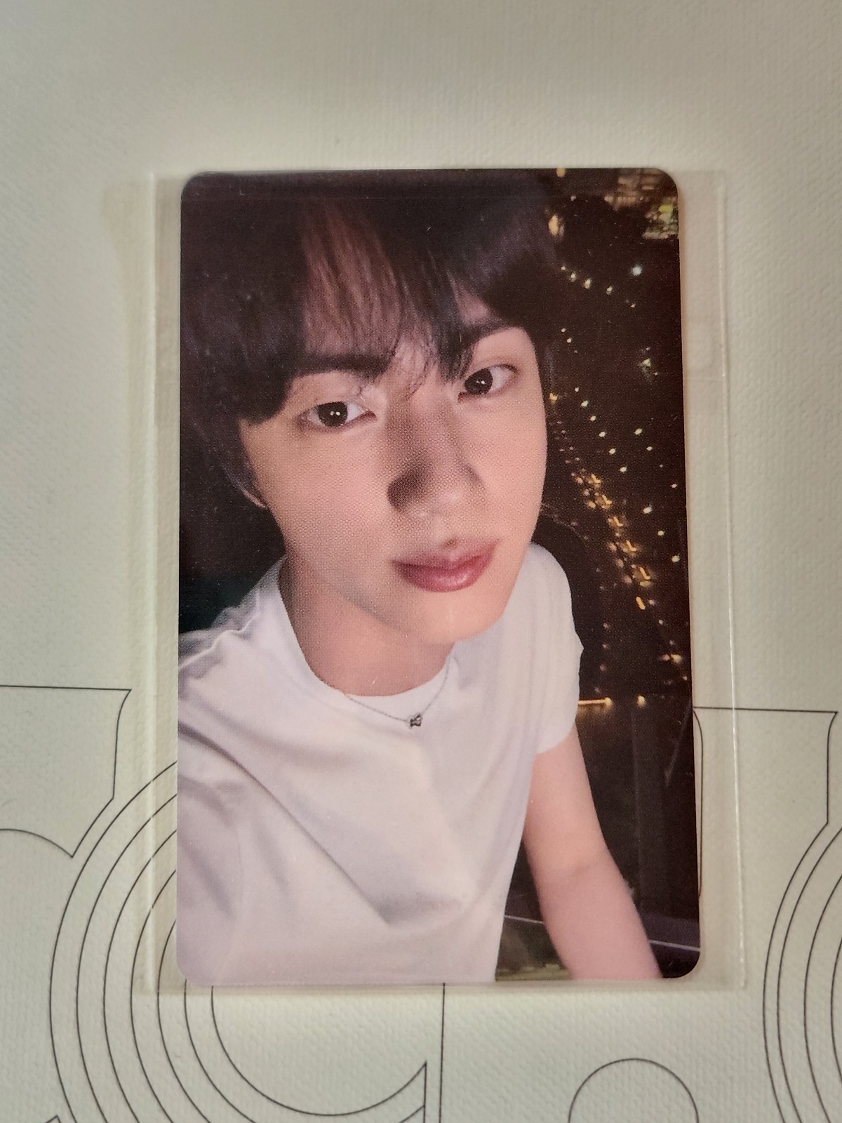 BTS Jin Runseokjin Tour Encore Lucky Draw Photocard