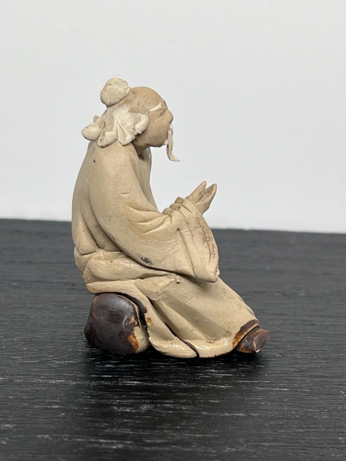 Vintage Figure Mud Man - detail