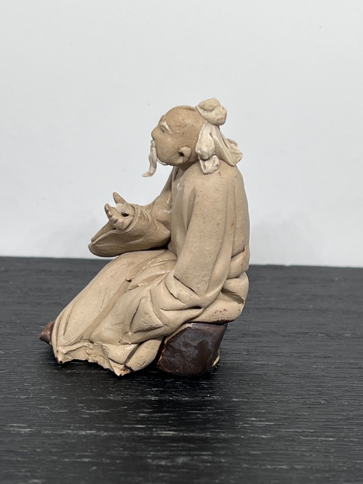 Vintage Figure Mud Man - detail