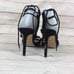 NWT Diane Von Furstenberg tie back stiletto heels. Size 6 Stretch leather