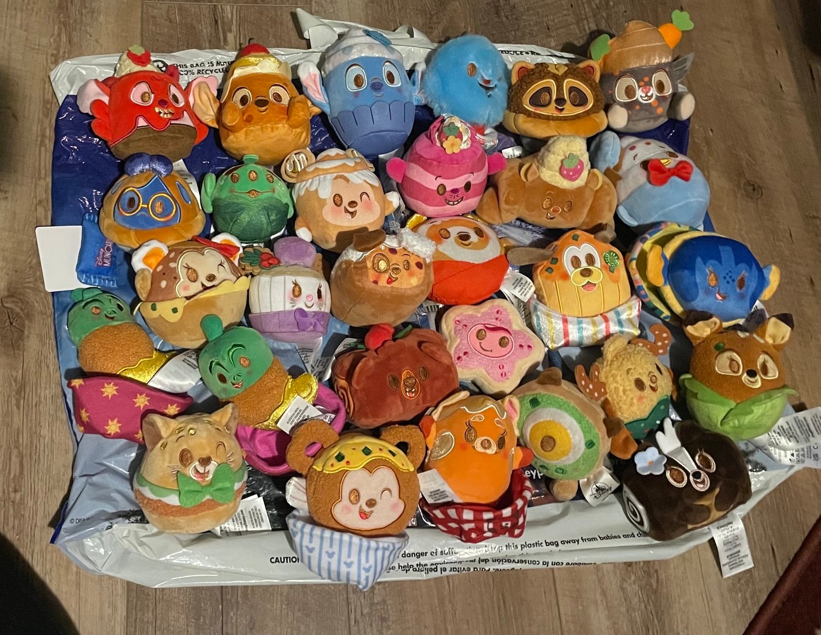 36 Munchlings Disney Parks Plush Lot Collection