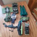 Vintage 1980's G.I. Joe ARAH Vehicle Lot of 10 For Parts Or Build Up Repairs
