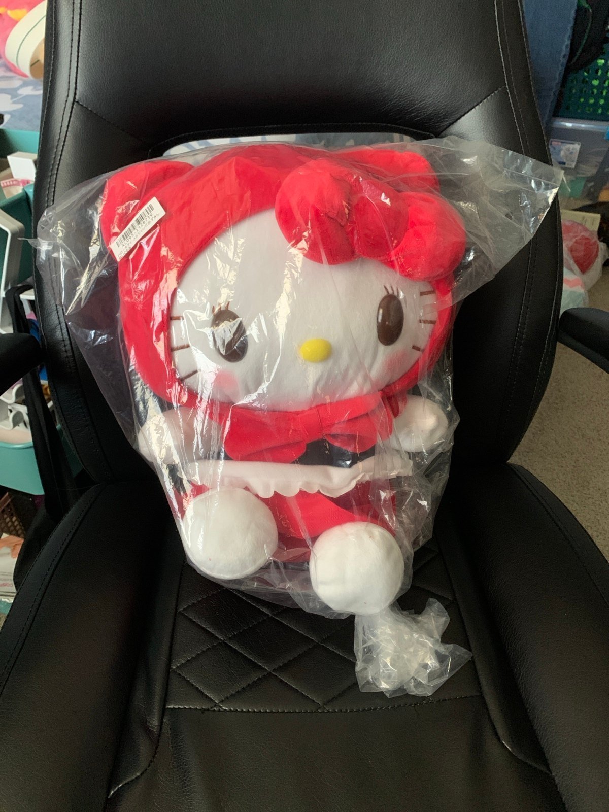 SEGA Sanrio Hello Kitty Little Red Riding Hood Kitty Plush - new