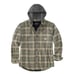 Carhartt Rugged Flex Relaxed Fit Flannel Hoodie Shirt Jac