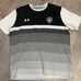 Stephen Curry Under Armour SC30 Ombre Kit T-Shirt - Men's White/Black XL Loose
