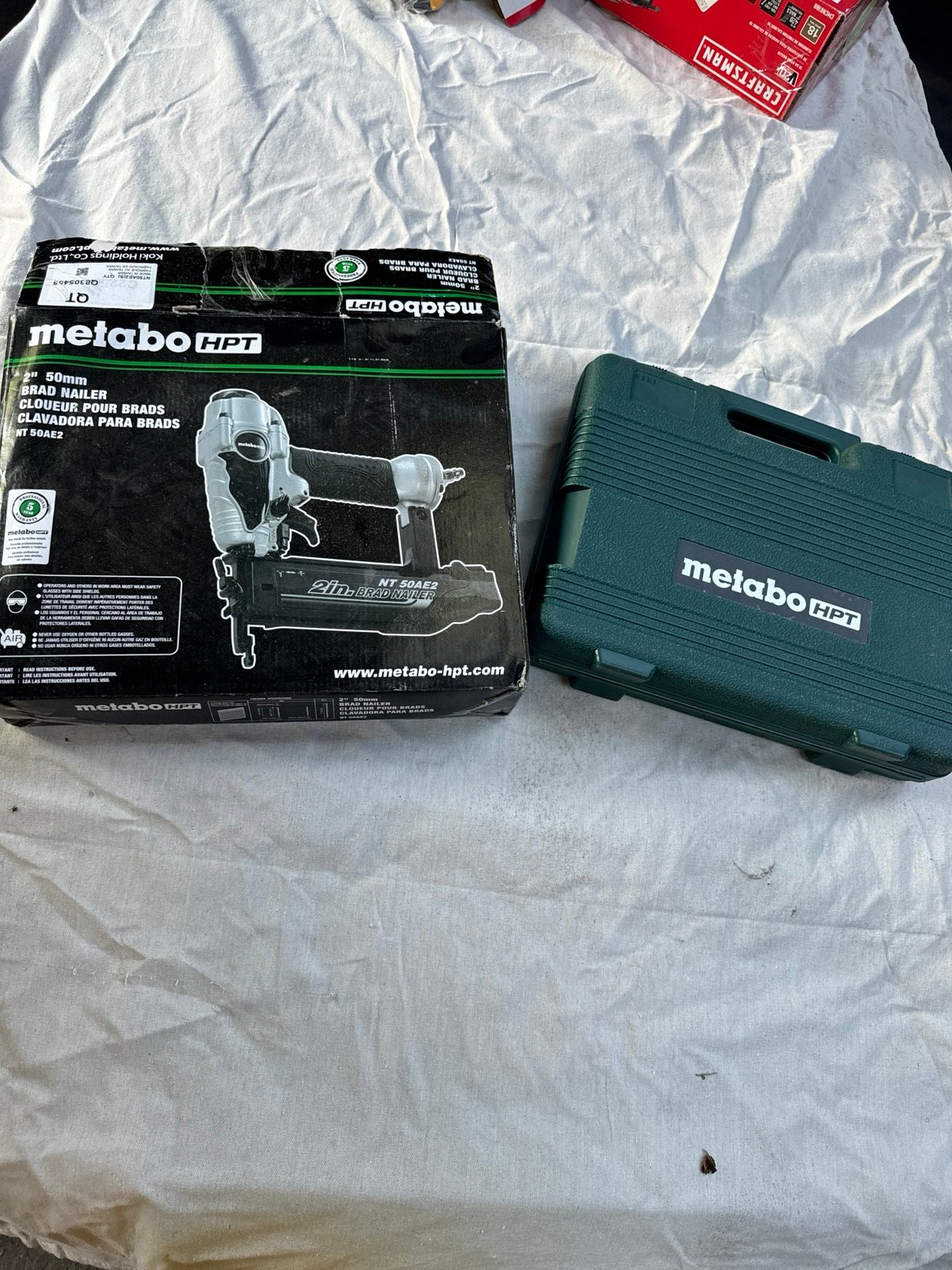 Metabo 2” Brad nailer