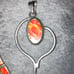 Vintage Mexican Fire Opal Pendant & 2 Bracelet Bundle 925