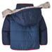 Patagonia Reversible Tribbles Hooded Jacket Infants Sz 2T In Stone Blue