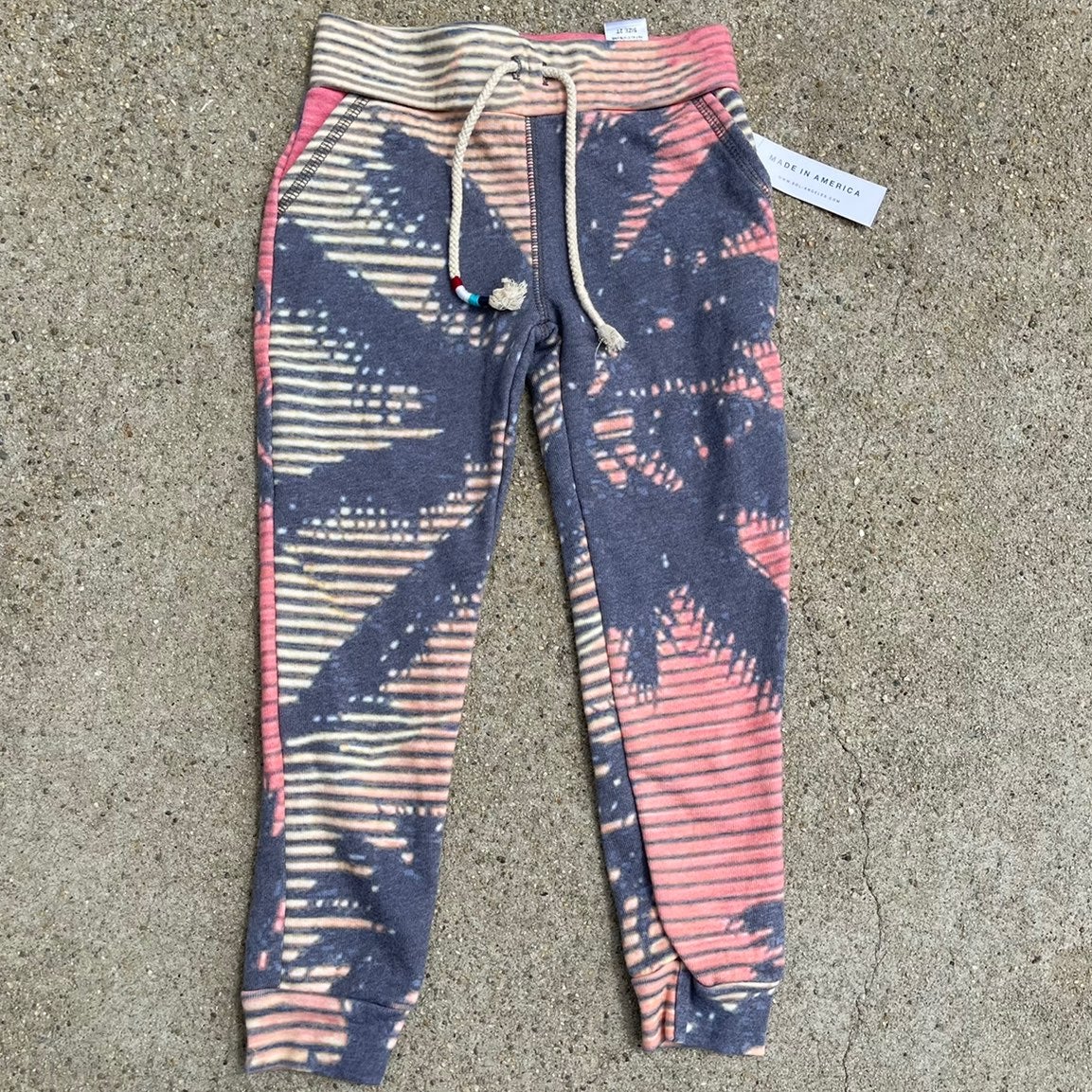 Sol Angeles Palm Tree Jogger Pants size 2T