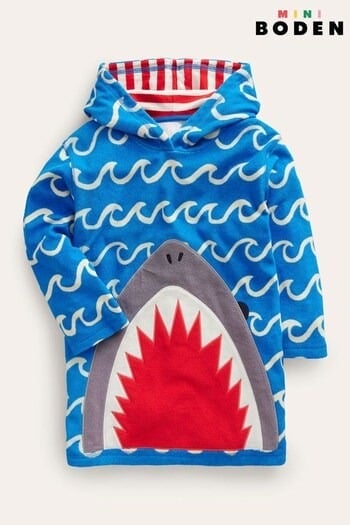NWT Mini Boden Appliqué Towelling Throw-on 7-8Y
