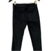 MOUSSY black mid rise skinny high rise jeans