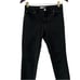 MOUSSY black mid rise skinny high rise jeans