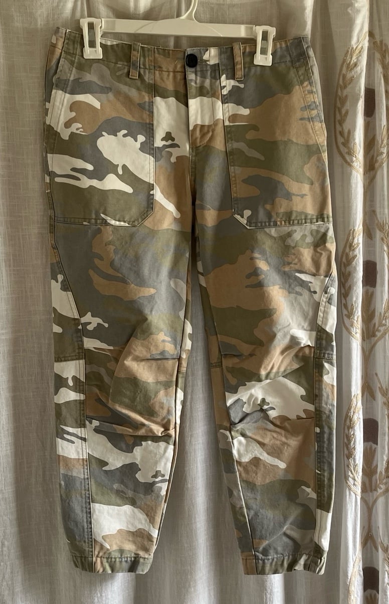 Zadig & Voltaire Camo Pants Size 36