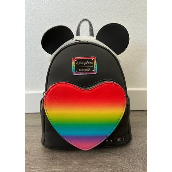 Disney Parks Pride Collection Mickey Mouse Loungefly Backpack