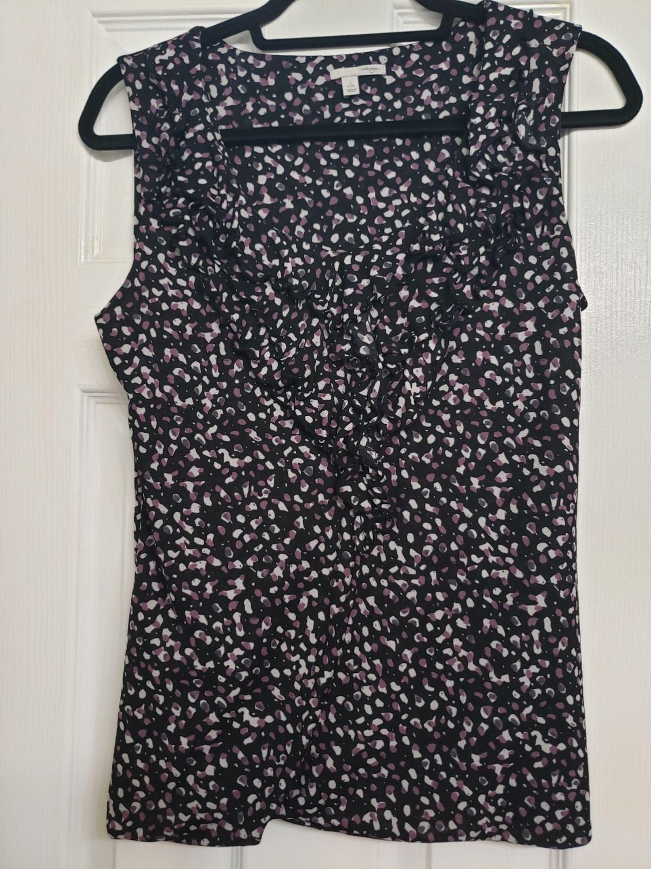 Halogen V-Neck Tank Top Size L Petite