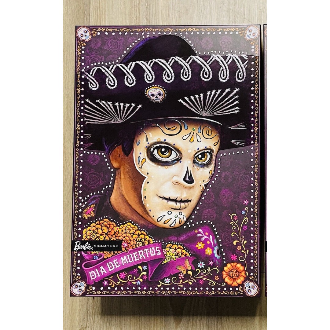 Barbie 2021 Ken Dia De Los Muertos Day of The Dead Doll Mattel