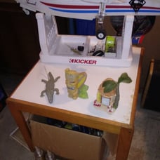 3 Fish tank ornaments
