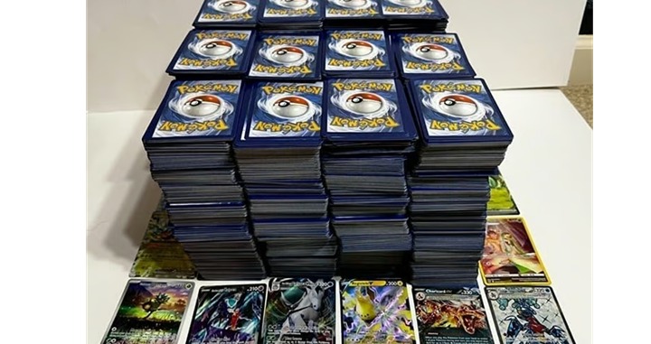 Official TCG Cardok1000 Pokemon Card Bulk Lot Reverse Holo / Foil Rare ONLY + Su