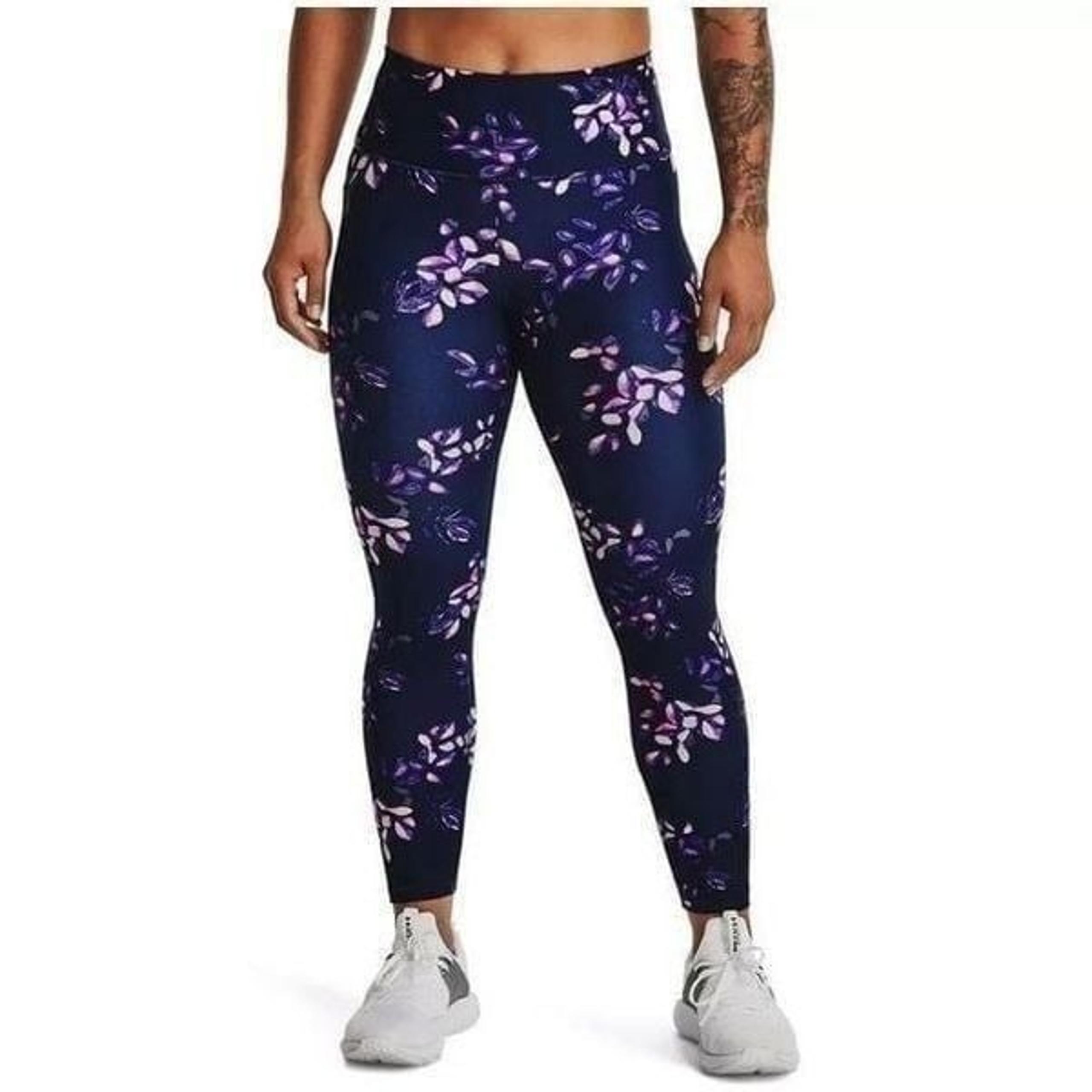 Under Armour Women's Floral Print Compression High Rise Ankle Leggings XS (F6)
