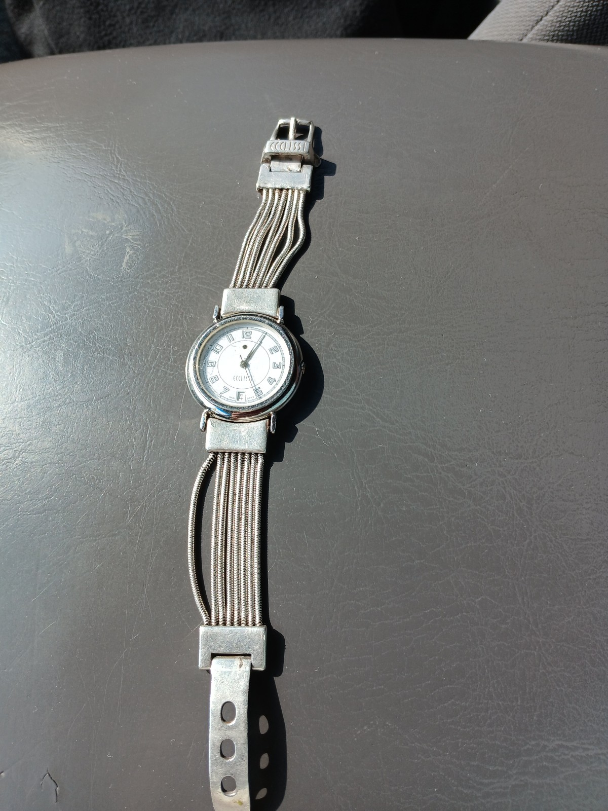 Ecclissi Sterling Silver Ladies Watch