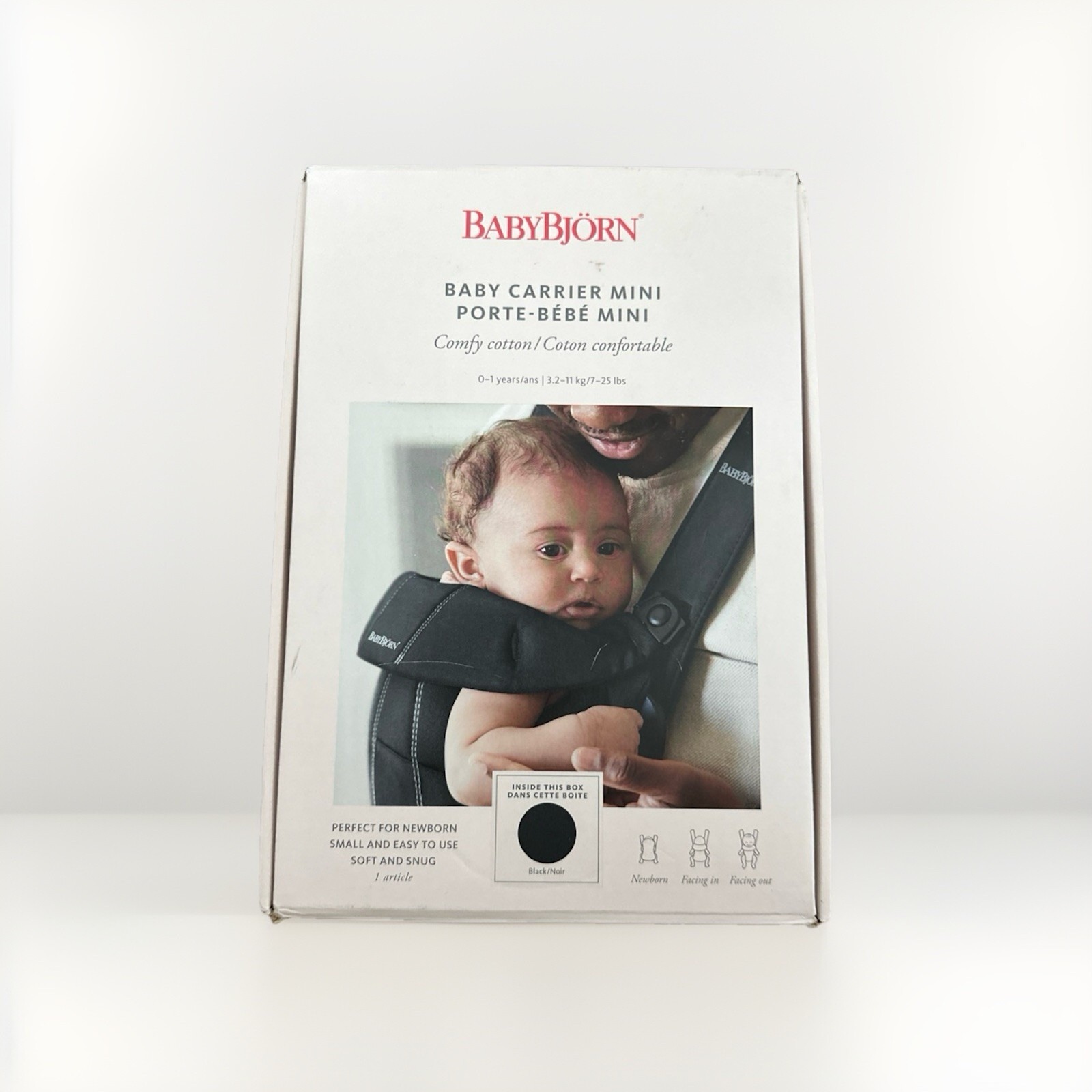 BabyBjörn Baby Carrier Mini Black